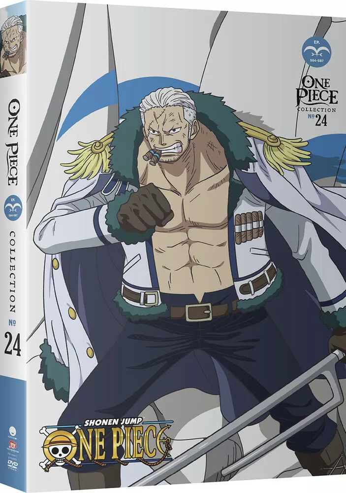 One Piece Collection 24 DVD (Eps # 564-587) (Uncut)