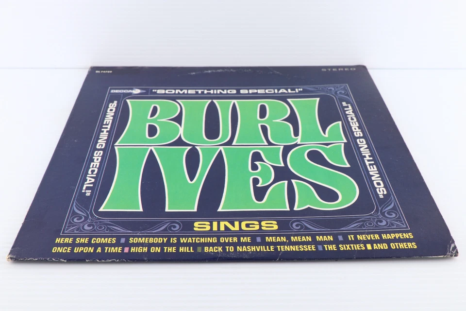 Burl Ives – Something Special - 1966 Stereo LP Decca – DL 74789 - Image 4 of 4
