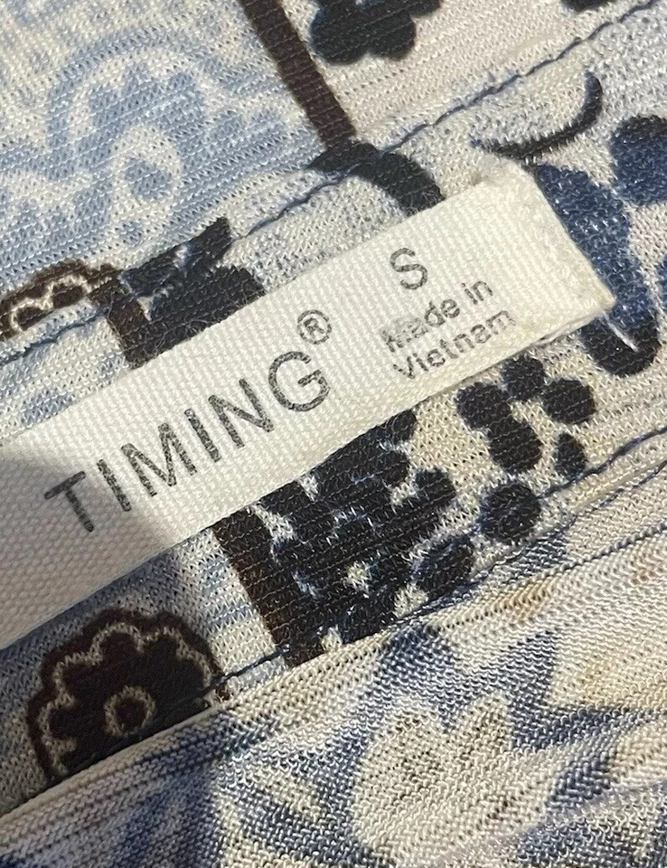 Женский размер маленький ретро длинный на пуговицах многоцветный Y2K - Изображение 2 из 4