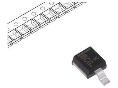 5X MBRM130LT1G Diode: Gleichrichterdiode Schottky SMD 30V 1A DO216AA ONSEMI