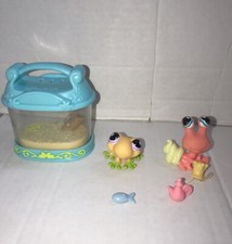 Littlest Pet Shop LPS 928 Hermit Crab 929 Frog Portable Pets w/ Accessories