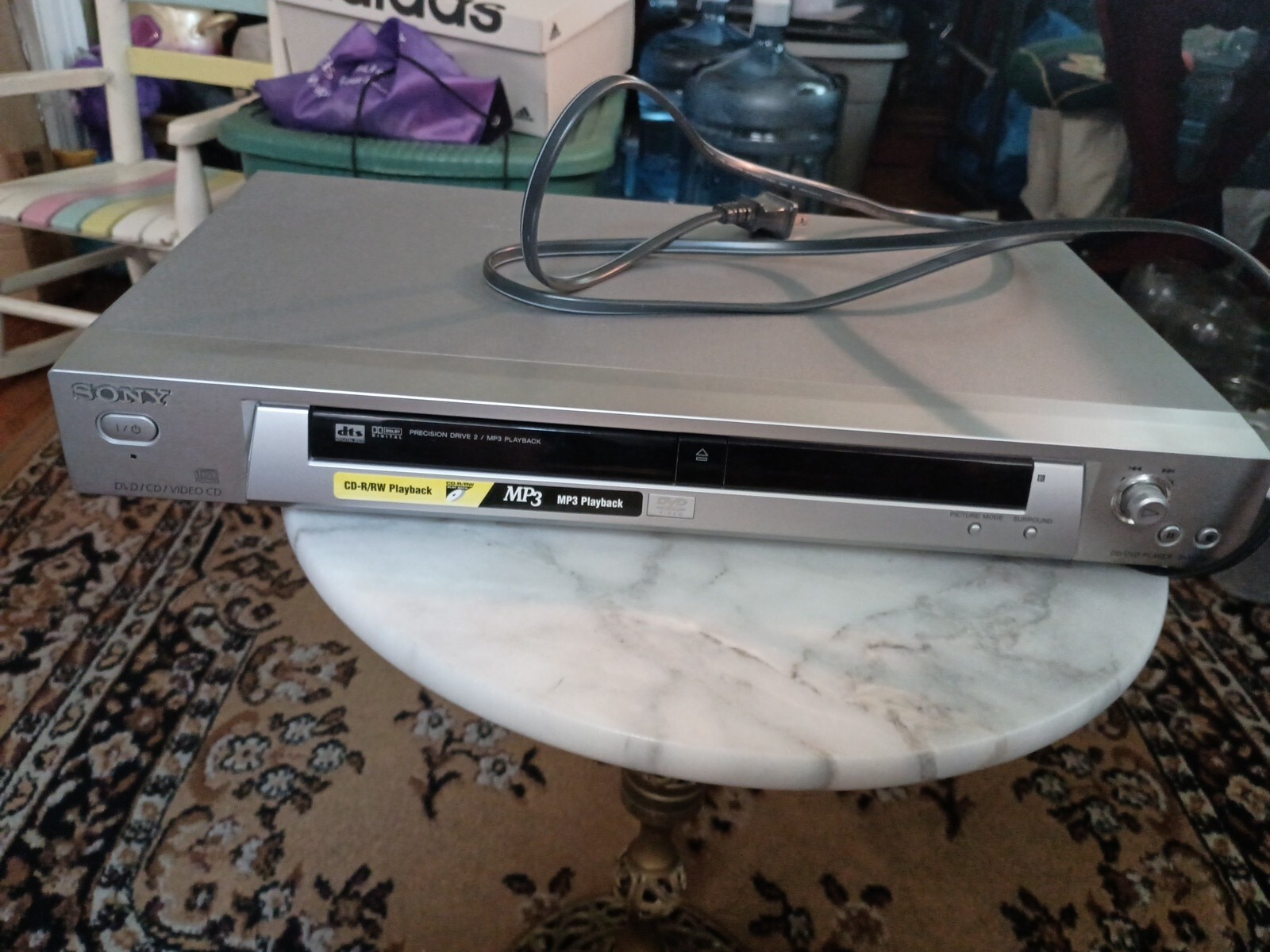 Mp3 Ultra Slim Dvp-ns315 Tested And Working No Remote.