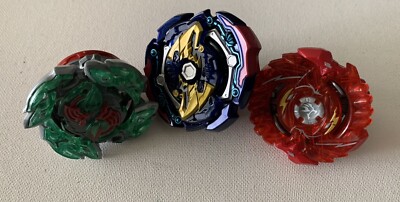 TOMY Beyblade Burst Hasbro Dullahan D5 Switchstrike Regulus R3 Set Of 3