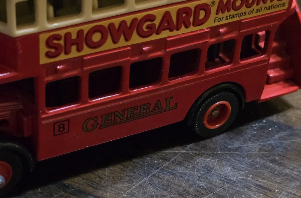 3⅜" Souvenir Double Decker Bus Promotional Special Limite Ed Model Toy Bus Loose - Image 2 of 4