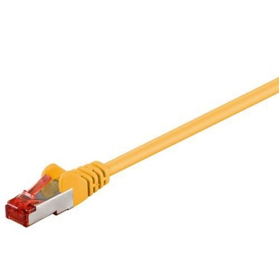 Wentronic CAT 6-1000 SSTP PIMF GELB 10m CAT 6 Netzwerkk # 68305