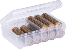 Dial Industries Battery Storage Organizer Case, 12 AAA
