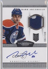 2013-14 Panini Dominion Rookie 41/299 Mark Arcobello #157 Patch Auto 0f2
