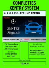 XENTRY PASSTHRU 12/2025 SYSTEM- SSD - KOMPLETTES SYSTEM - VORINSTALLIERT