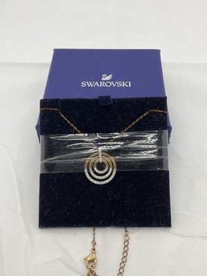 NIB Swarovski Circle Pendant Necklace