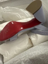 Christian Louboutin miss Sabina 85 36.5 Skylight NIB