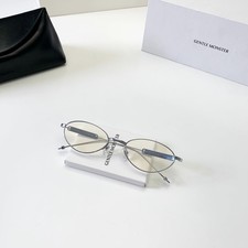 Gentle Monster x Maison Margiela MM216 Oval Glasses Metal Frame Clear Lens