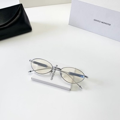 Gentle Monster x Maison Margiela MM216 Oval Glasses Metal Frame Clear Lens
