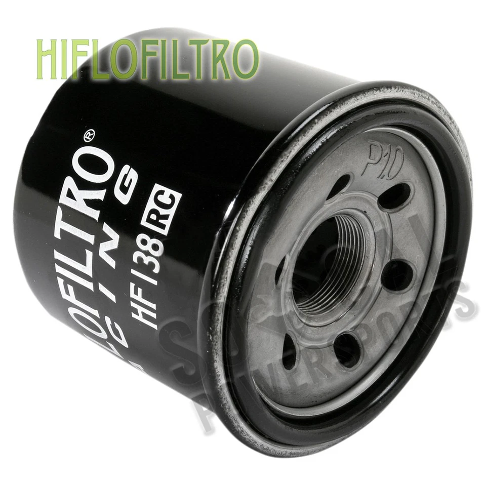 HiFlo Racing Oil Filter for 2012 Arctic Cat ProCross XF 1100 LXR Snowmobile - Image 2 of 3
