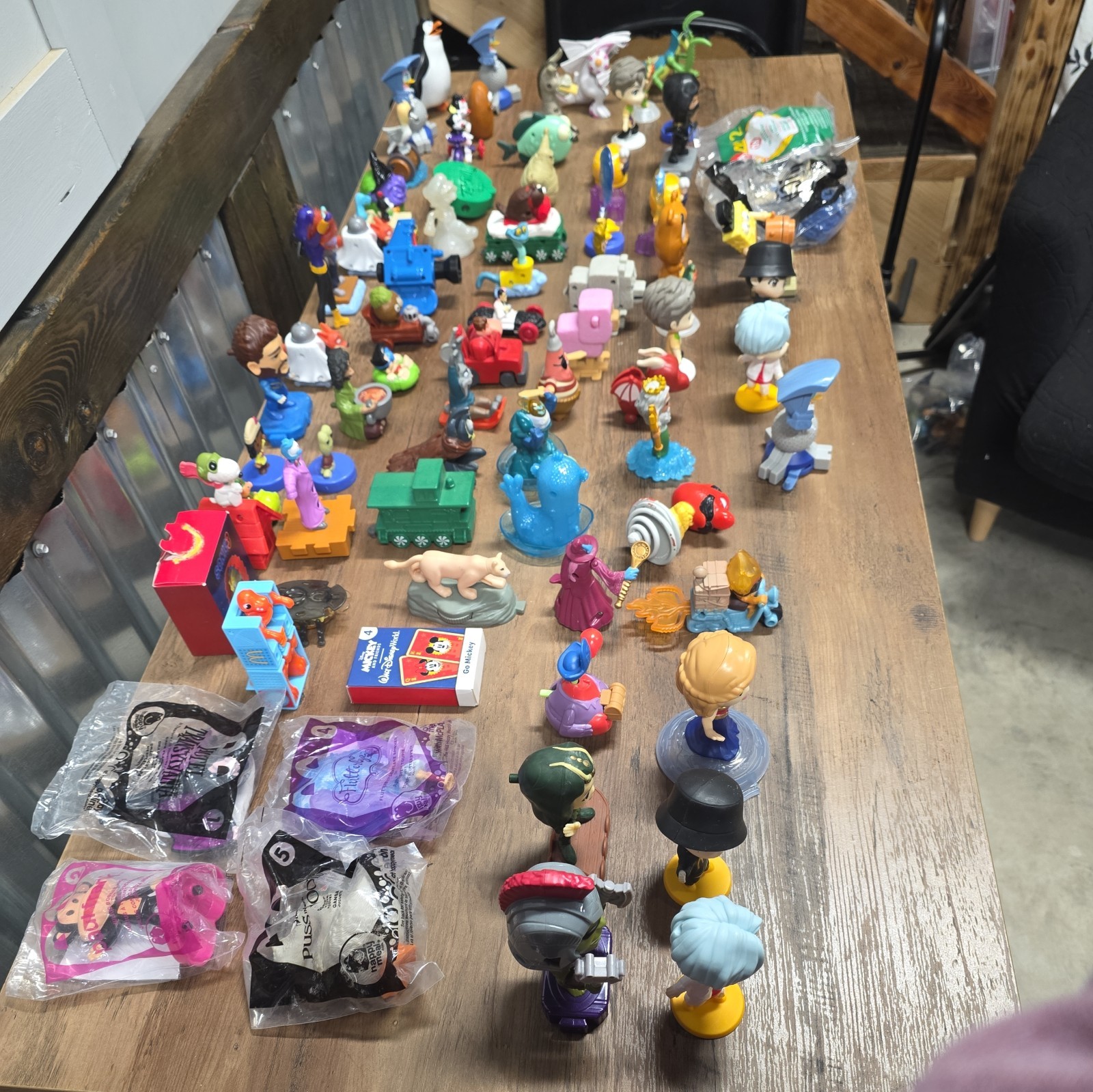 Vintage Mixed Lot McDonalds Burger King Disney Happy Meal Toys