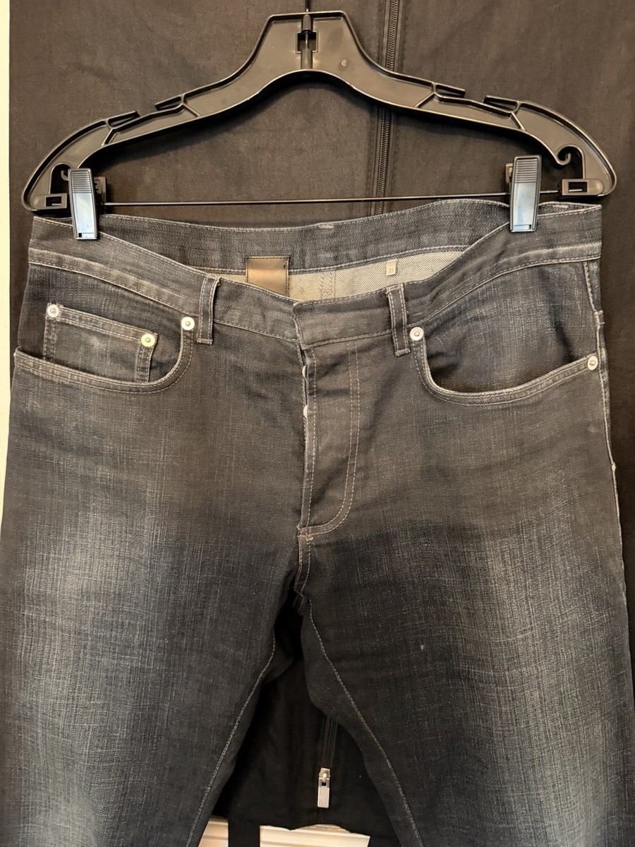 Dior Homme Coated Denim Size 31 | eBay