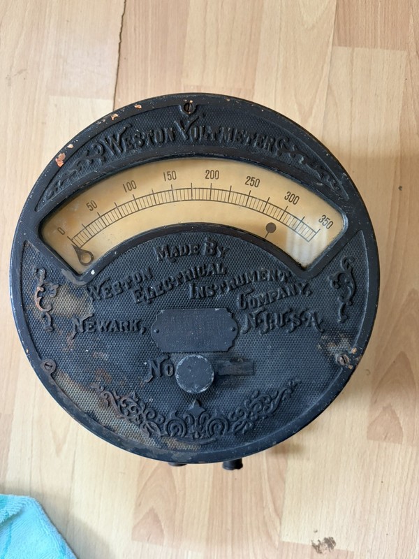 Weston Ammeter Gauge Patented November 1888