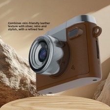 Retro Style Thumb Camera with Flip Lens Compact and Portable HD Video Recorder