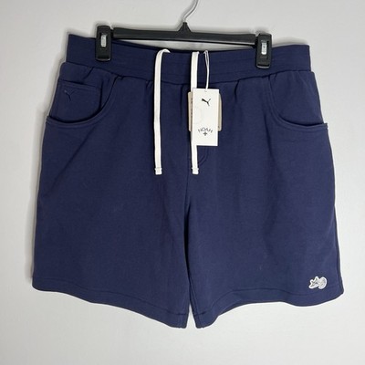 Puma x Noah 5 Pocket Sweat Shorts Mens Large Blue NWT