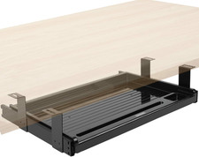 DKTSX2 Cassetto Porta Tastiera Sotto Scrivania, Supporto Mini Tastiera E Mouse E