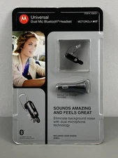 Motorola H17 Bluetooth Wireless Headset Earpiece Black New Sealed