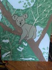 KOALA ACRYLIC PAINTING 11" X14" — photo 3