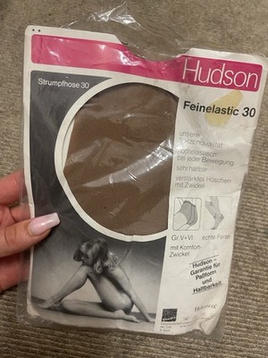 Hudson Fein Elastic Strumpfhose Nylon Beige