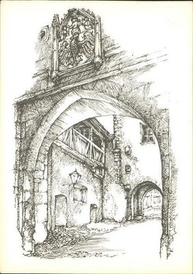 Weissenburg Bavaria Ellinger Goal Drawing