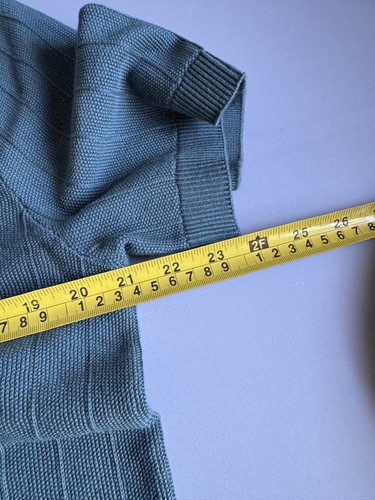 Maglione polo uomo CHARLES TYRWHITT verde acqua righe cotone taglia MEDIA NUOVO - Foto 19 di 23