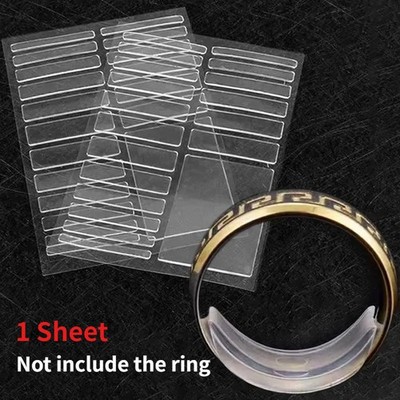Ringgröße Verkleinern Lose Ringe Einsteller, Anti-Lost, Transparent Unsichtbarer