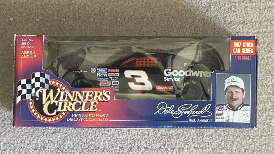 Dale Earnhardt Winner's Circle 1997 Monte Carlo Die Cast 1:24 Nascar Goodwrench - Image 3 of 4