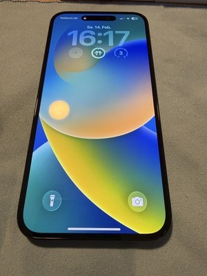 Apple iPhone 14 Pro Max - 128GB - Space Black (Ohne Simlock) (Dual-SIM)