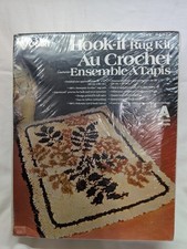 Vintage Vogart Hook-It Rug Kit Fall Leaves 20x27 Wall Hanging 4322. Sealed