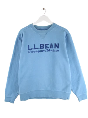 L.L. Bean 00s Spellout Sweater Blau M Herren - Bild 1 von 4