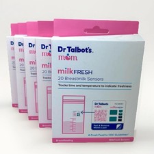 Brand New Dr. Talbot's Milk Fresh Breastmilk 100 Sensors - 5 Boxes 20 Each Box