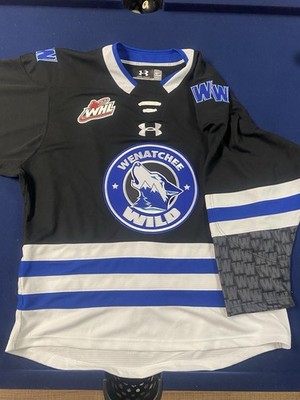 WHL Wenatchee Wild 2025 - 2026 Jersey CHL Black