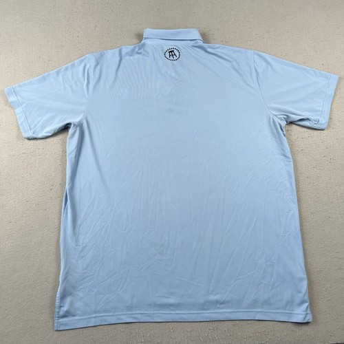 Peter Millar Sommer Comfort Poloshirt Herren XL hellblau wirklich Logo bestickt - Bild 18 von 24