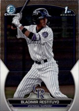 2023 BOWMAN CHROME - PROSPECTS 1ST BLADIMIR RESTITUYO #BCP-234