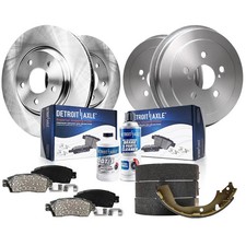 10pc Brake Kit for 2003-2008 Toyota Corolla Front Disc Rotors Ceramic Brak.....