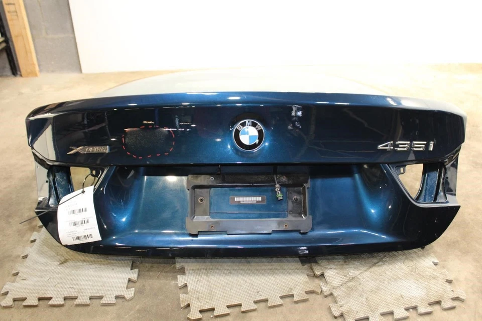 BMW 435i Gran Coupé xDrive 2015-2016 tapa maletero puerta trasera panel carcasa con vidrio Foto 2 de 4