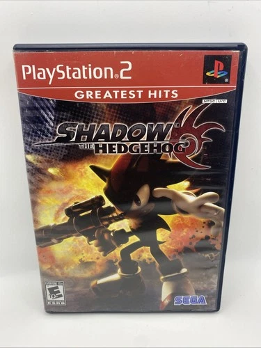 Shadow The Hedgehog Greatest Hits - Sony Playstation 2 PS2 Tested Authentic🎮💥