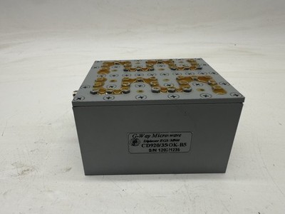 G-Way Microwave Diplexer CD920/35OK-B5 RF/ Cavity Filter LOW/HIGH COM PORT