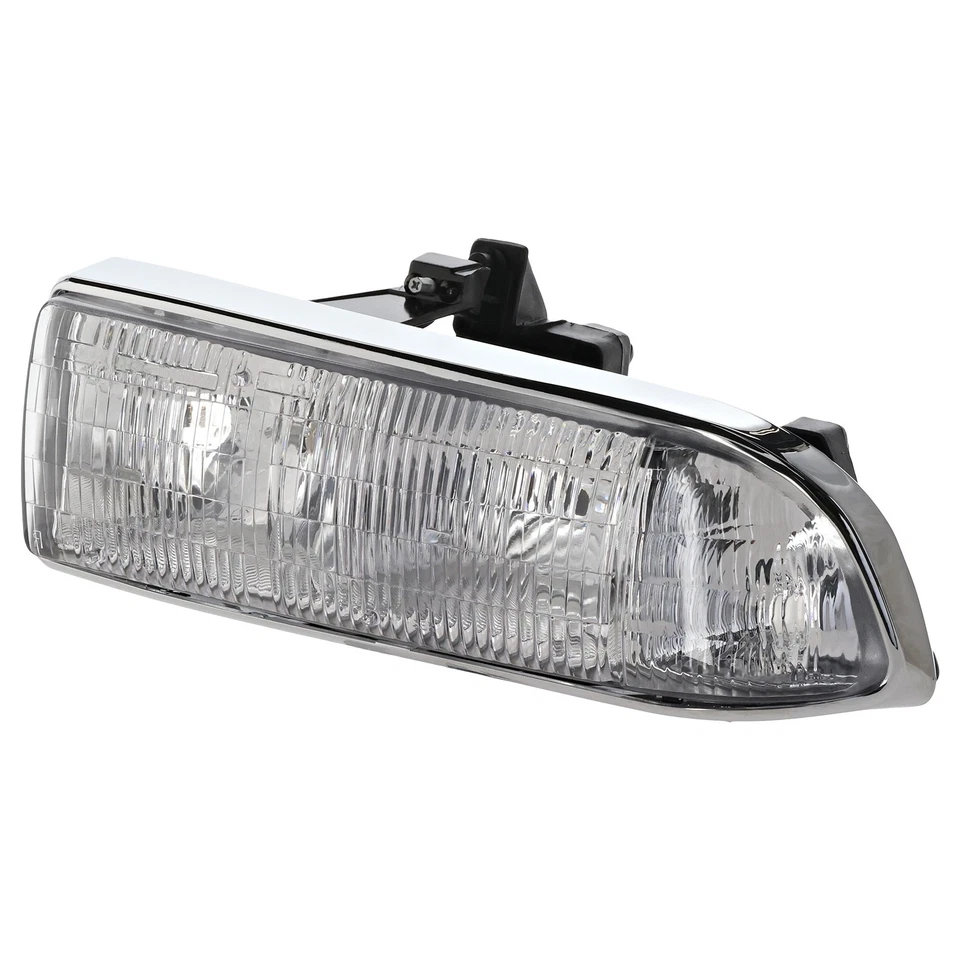 CAPA for 1998-2004 S10 Front Left Headlight Clear Plastic 16526217 GM2502172C C Foto 2 de 4