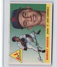 1955 Topps Harvey Haddix #43 - Cardinals - Ex  - M2816