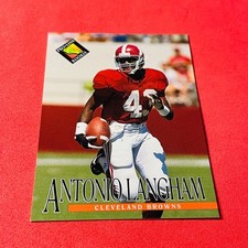 Antonio Langham .. ROOKIE .. Alabama / Browns .. 1994 Pro Line Live Card 336. rookie card picture