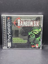 Tom Clancy's Rainbow Six Playstation 1 PS1 Game Complete In Box CIB OEM Tested