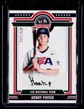 2022 Panini Stars & Stripes *Henry Phifer **Card #15US-HP** #'d /125 AUTO