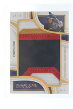 Emmanuel Rodriguez Jumbo Patch /38 2023 Panini Immaculate Collection Twins