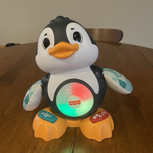 Fisher-Price Linkimals Cool Beats Penguin Musical Learning Toy Lights & Moves