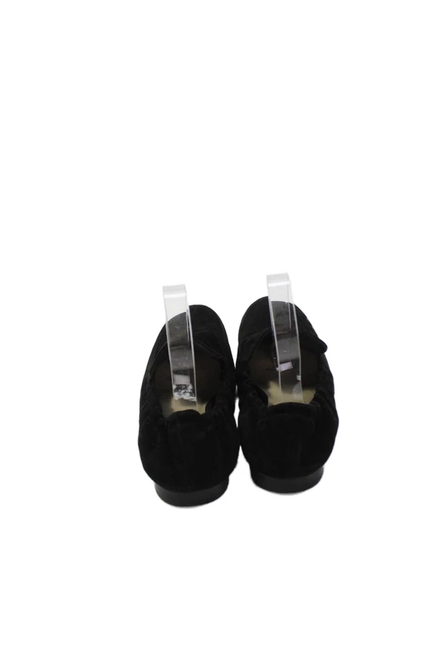 Mocasines informales de gamuza Saks Fifth Avenue para mujer negros talla 8 medianos Foto 3 de 4