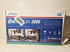 New In Box 2000 Series 7,100 BTU KS2006 Kickspace Heater in Stainless Steel